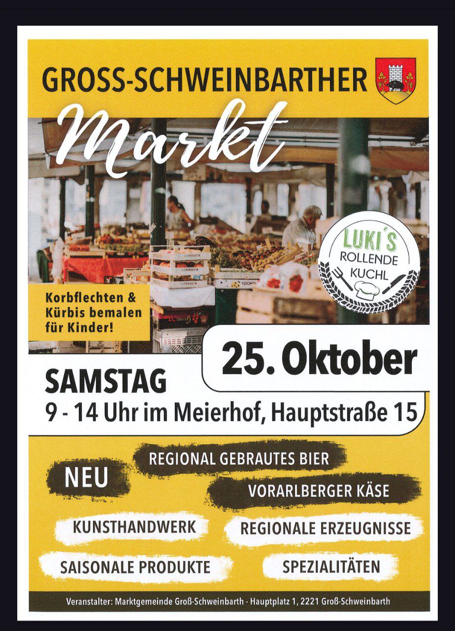 Flyer Groß-Schweinbarther Markt